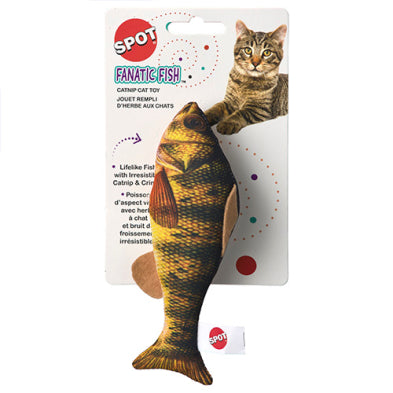 Spot® Gone Fishin' with Catnip 6.5" Cat Toy