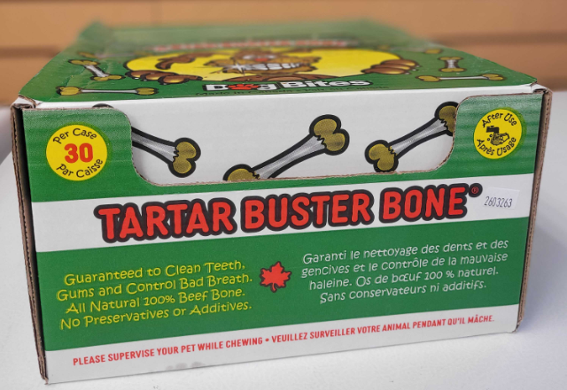 Tartar Buster Bone Single- Save 10% OFF case of 30