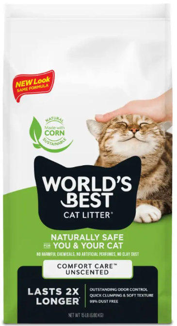 World's Best Cat Litter Original Unscented 28lbs