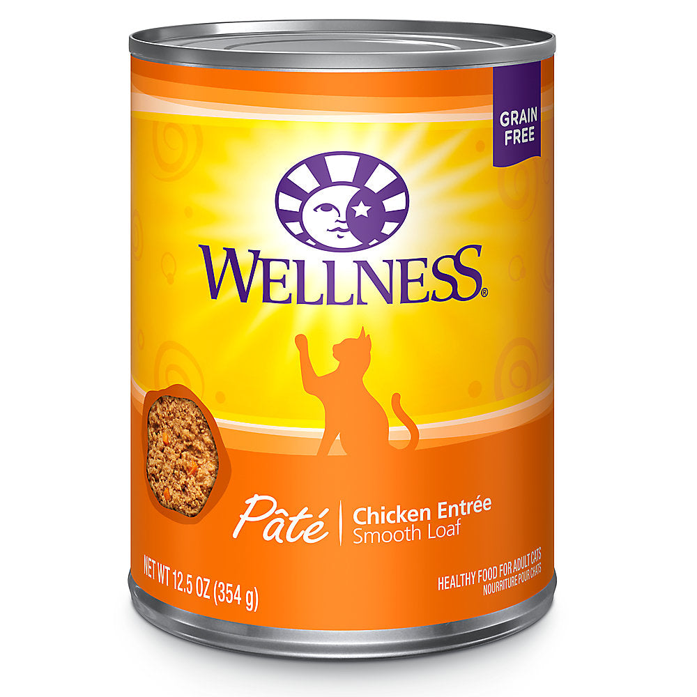 Wellness Chicken Pate Cat Can 12.5oz SALE