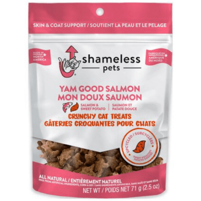 Shameless Pets Cat Treats Yam Good Salmon 2.5oz