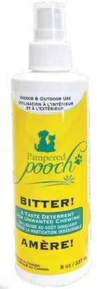 Pampered Pooch Bitter! Training Spray 8oz