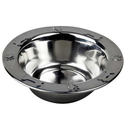 Advance Pet Stainless Steel Embossed Bowl