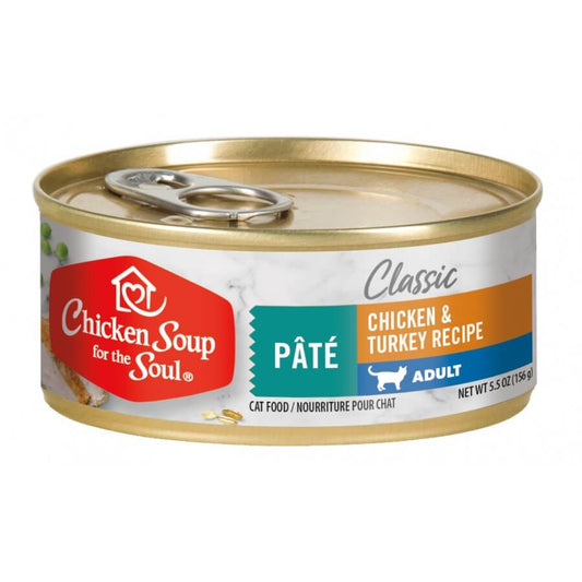 Chicken Soup for the Soul Chicken and Turkey Cat Can 5.5oz