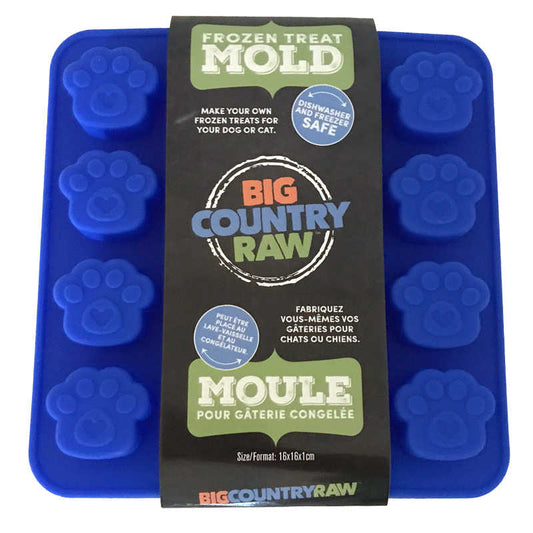 Big Country Raw Silicone Freezer Molds Small Blue