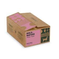 Bold By Nature Mega Dog Raw Pork Dinner 24lb