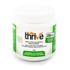 Thrive Green Lipped Sea Mussels 160g Supplement