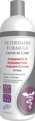 Veterinary Formula Antiparasitic &amp; Antiseborrheic Medicated Shampoo (473ml)