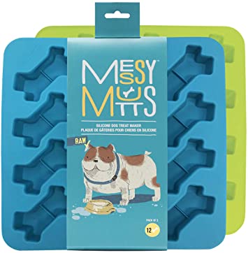 Messy Mutts Silicone Treat Mold - 2 Pack