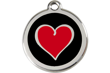 Red Dingo Fancy Heart Tag