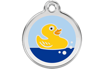 Red Dingo Rubber Duck Tag