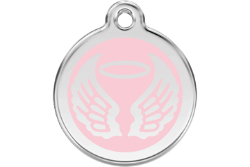 Red Dingo Angel Wings Tag