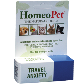 HomeoPet Travel Anxiety