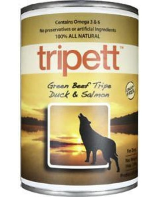 Tripett Green Beef Tripe, Duck & Salmon