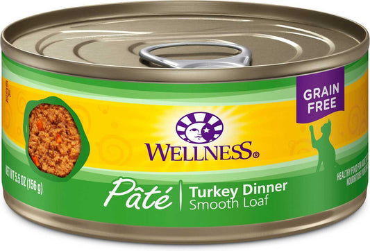 Wellness Turkey Pate Cat Can 5.5oz SALE